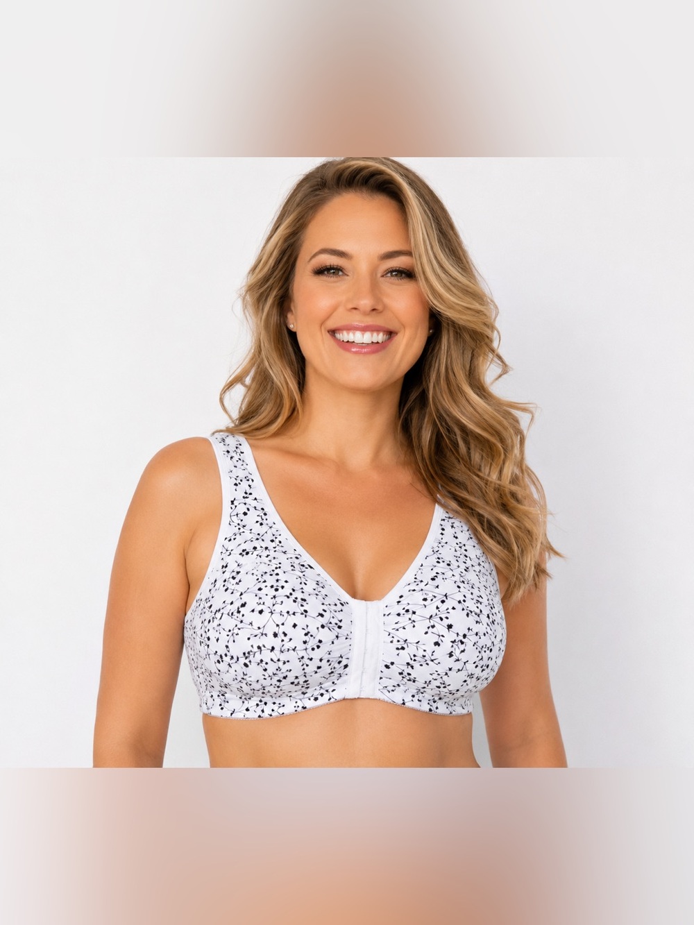 ABC Breast Care Mastectomy Leisure Bra Post Surgery M A/B Front Closure Bra 110